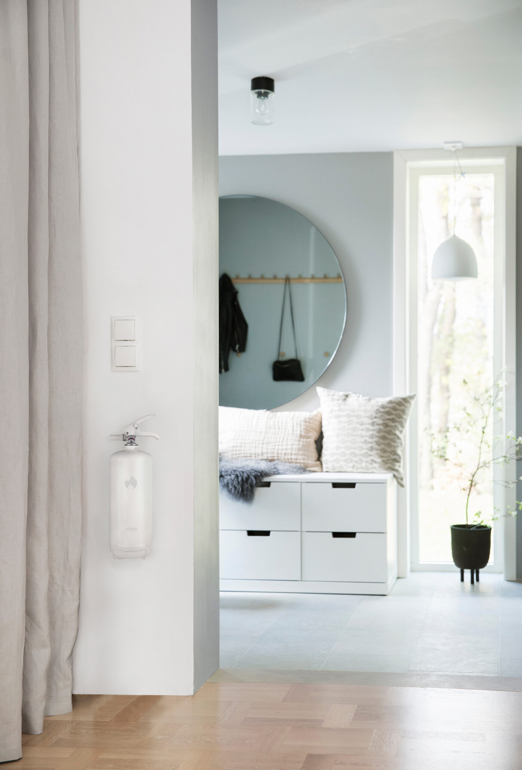 Housegard design pulverslukker - 2 kg, hvid - Billede 3