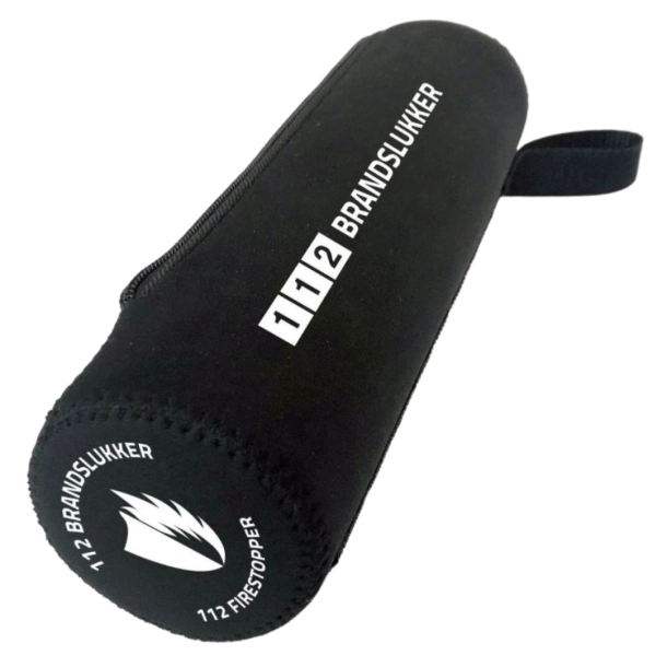 112 BRANDSLUKKER m. neopren sleeve I sort - Billede 3