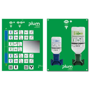 PLUM Øjenskyllestation combi åben