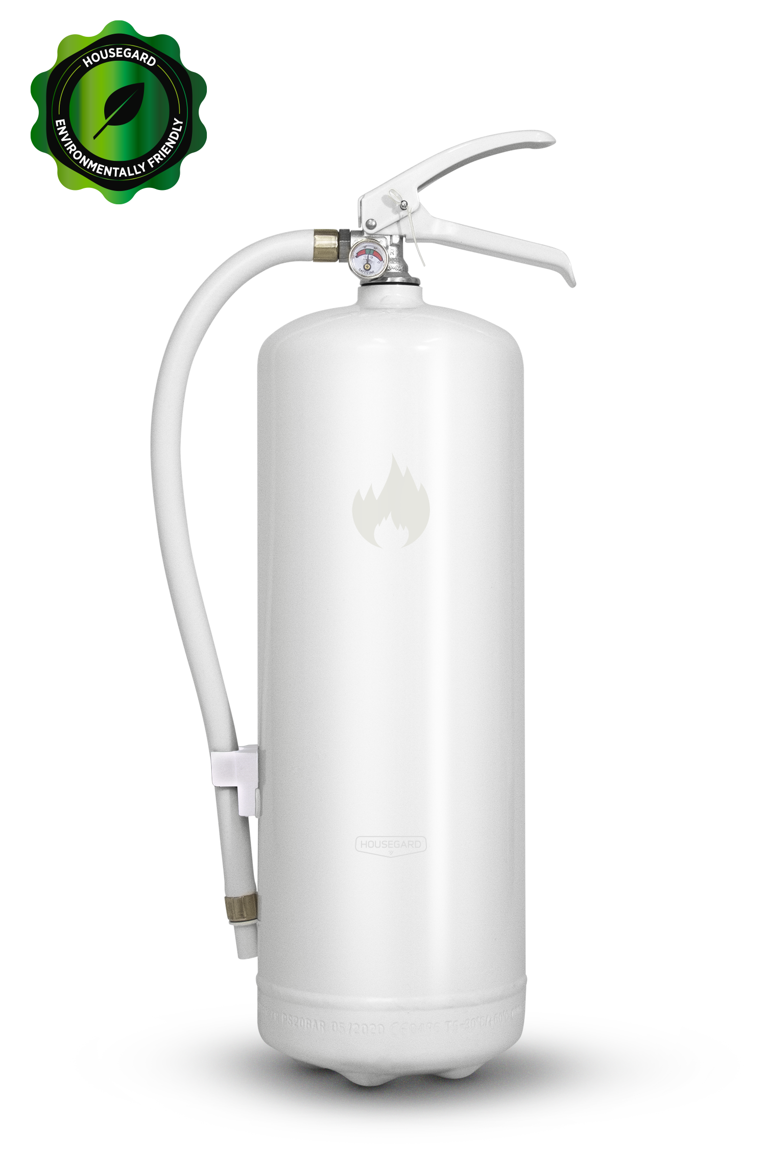 Housegard design pulverslukker - 6 kg, hvid