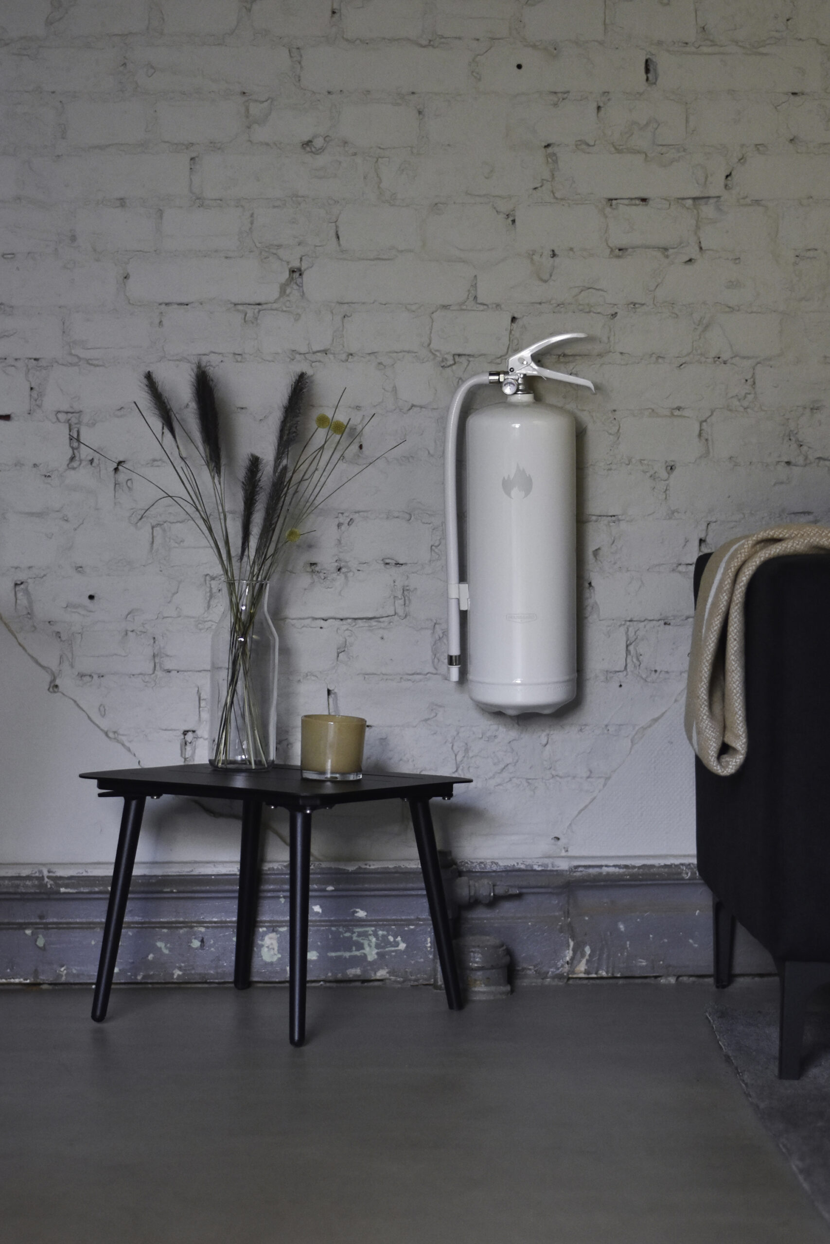 Housegard design pulverslukker - 6 kg, hvid - Billede 2