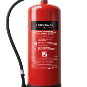 Housegard vandslukker 9L, rød