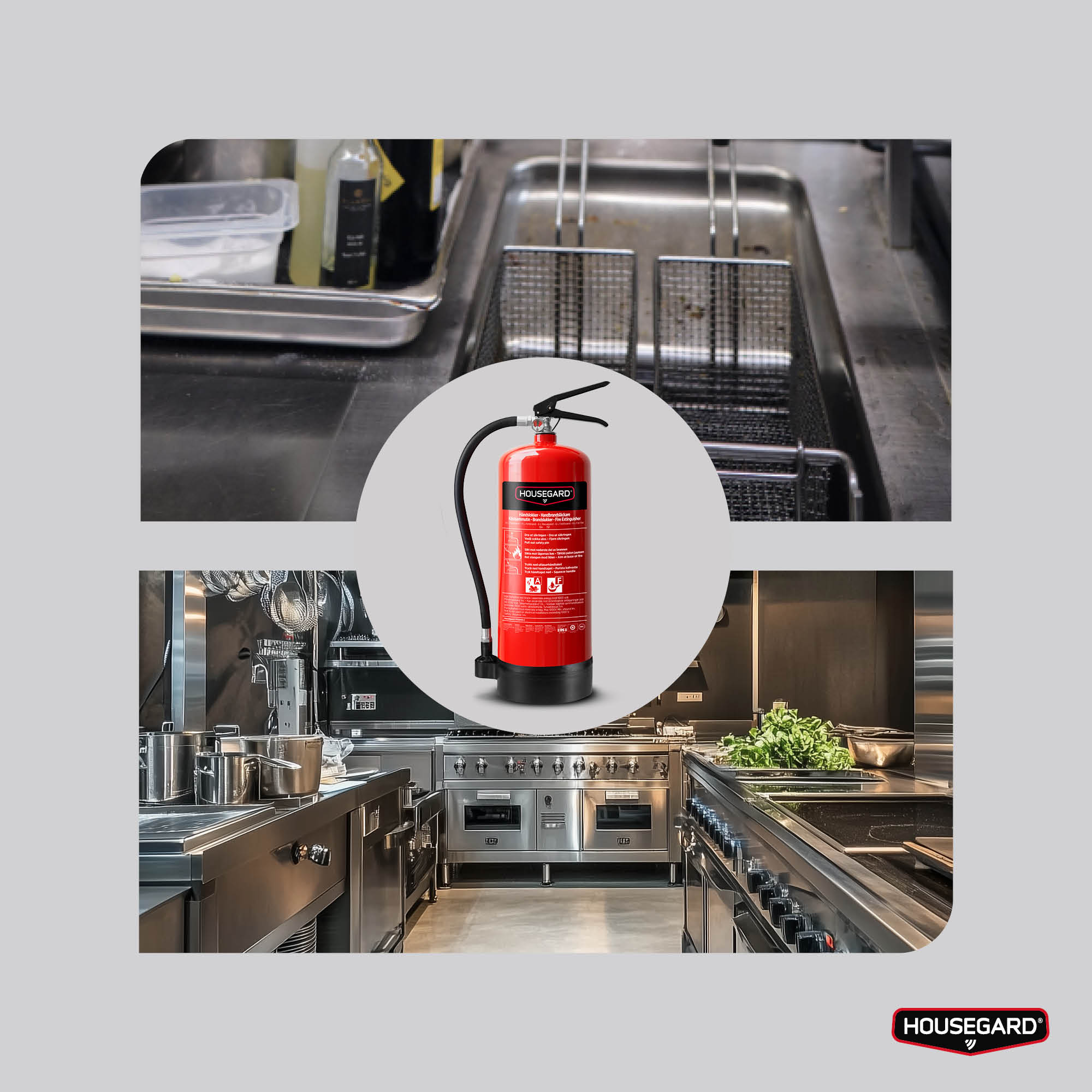 Housegard fedtslukker 6L, fluorfri - Billede 2