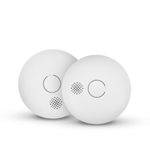 Housegard Luma trådløs, seriekoblet røgalarm, inkl. 10-års batteri, 2-pak