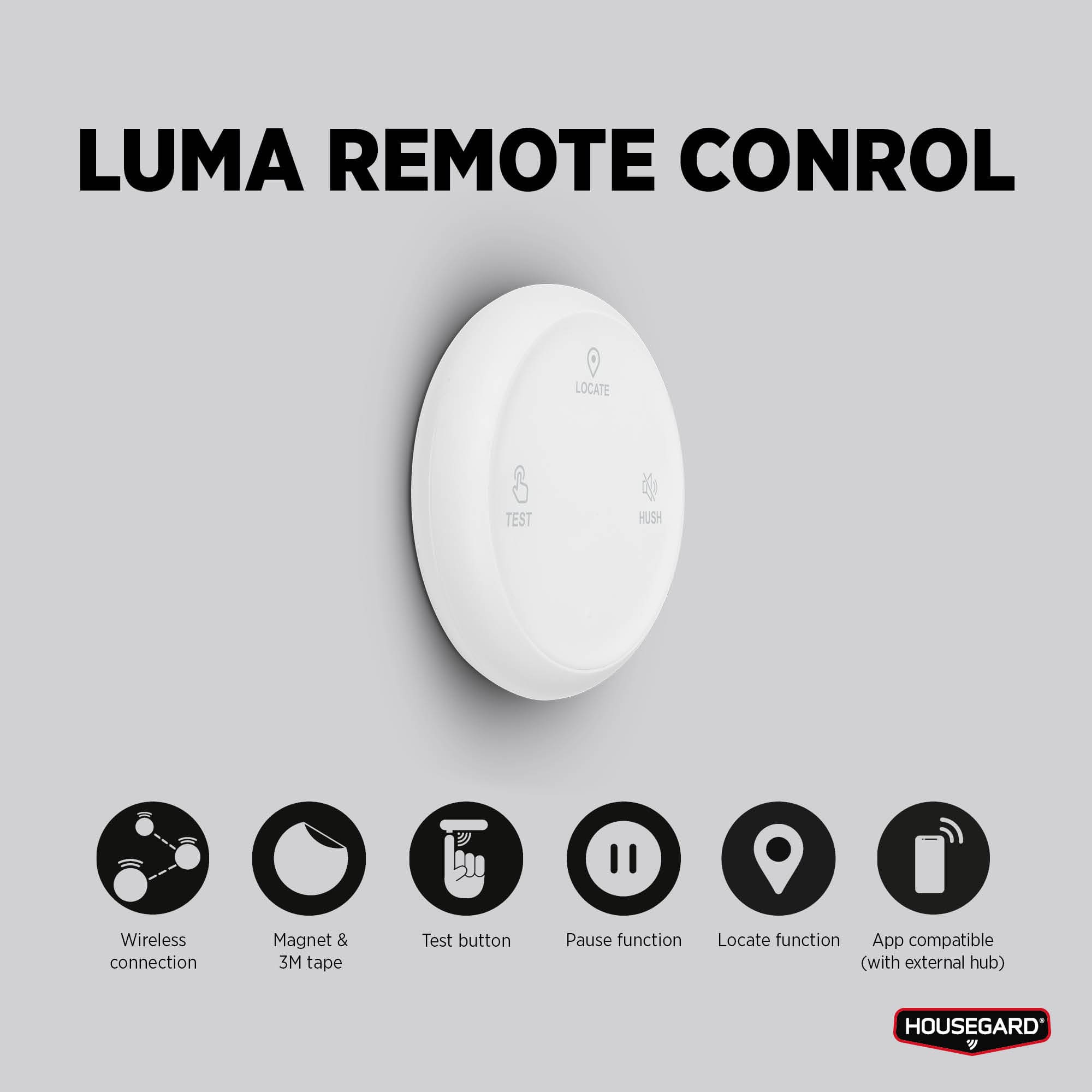 Housegard Luma trådløs fjernbetjening - Billede 4