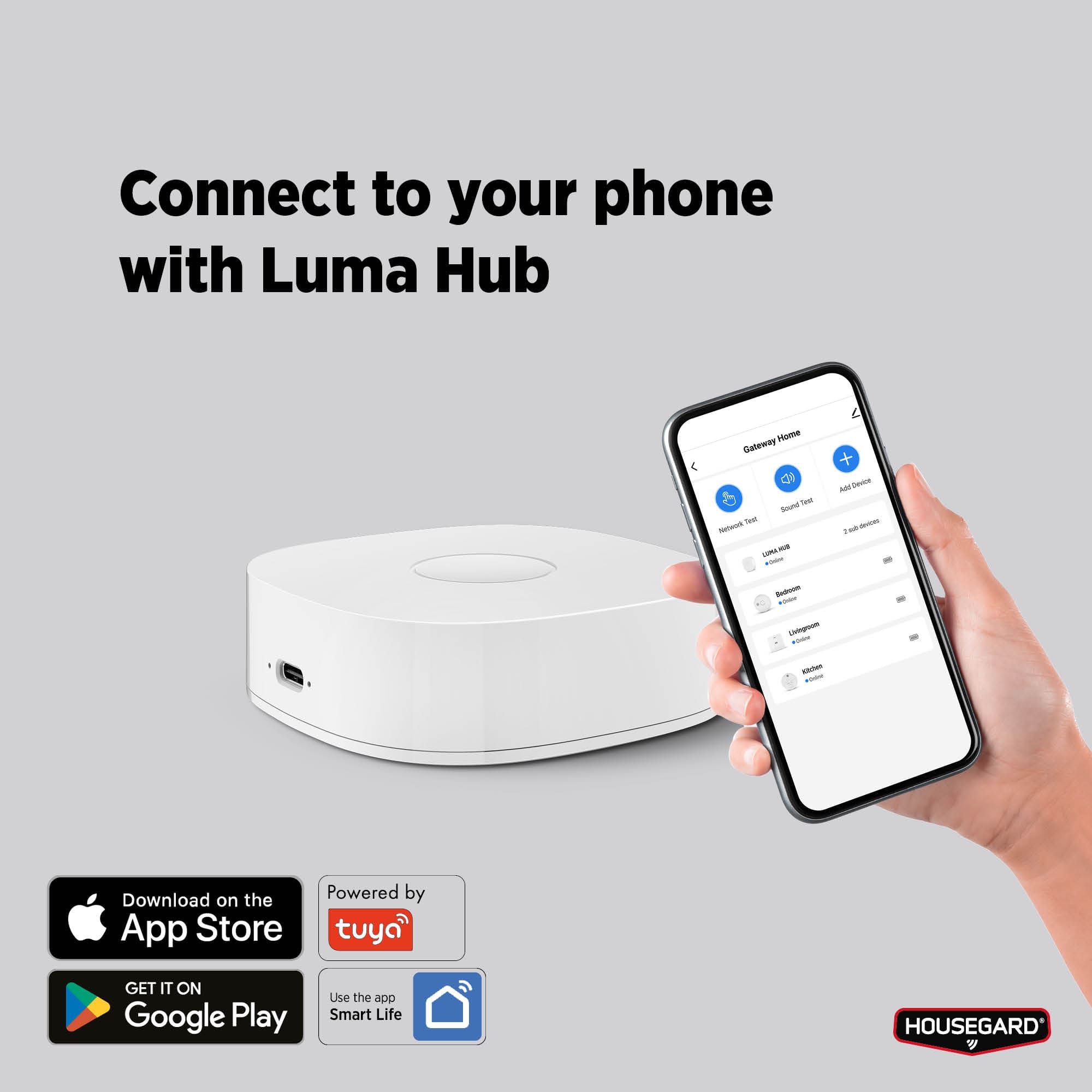 Housegard Luma, trådløs varmealarm, inkl. 10-års batteri - Billede 7