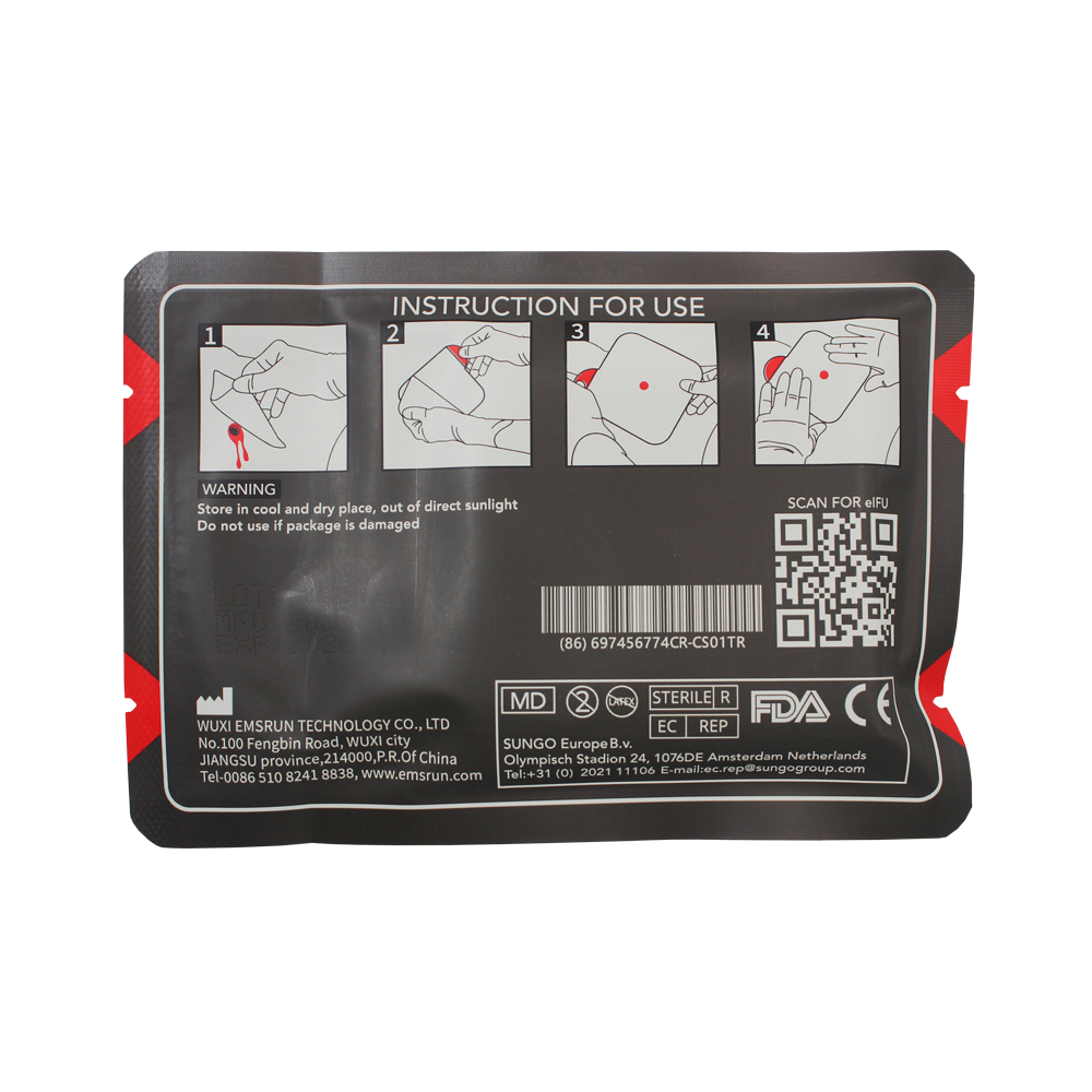 NORSE RESCUE® Chest Seal uden ventil - Billede 2