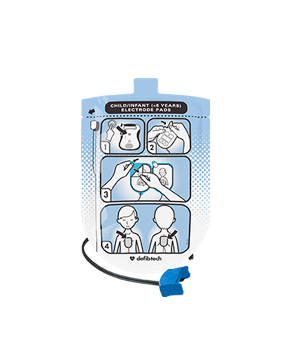 Børne stødpads til Lifeline AED