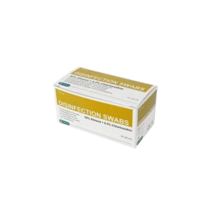 Mediq Desinfection, serviet, 82% ethanol, 0,5% klorhexidin, gul, 140 mm x 190 mm