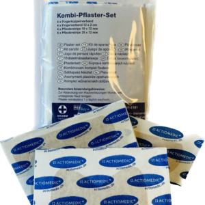 Plastersæt med 20 stk. pr. pakke.