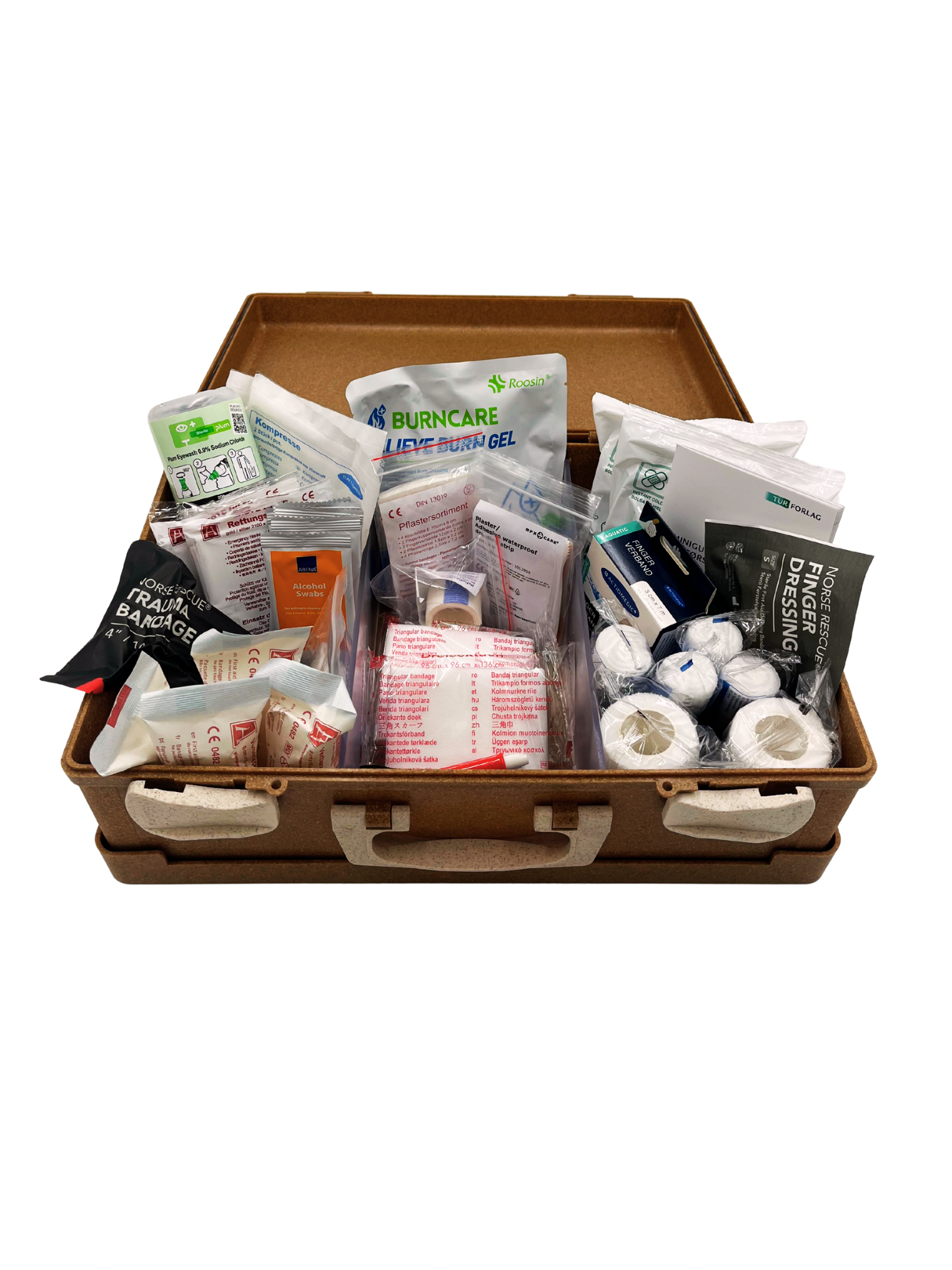 Komplet førstehjælpskasse – bæredygtigt italiensk design. Model Large - Billede 4
